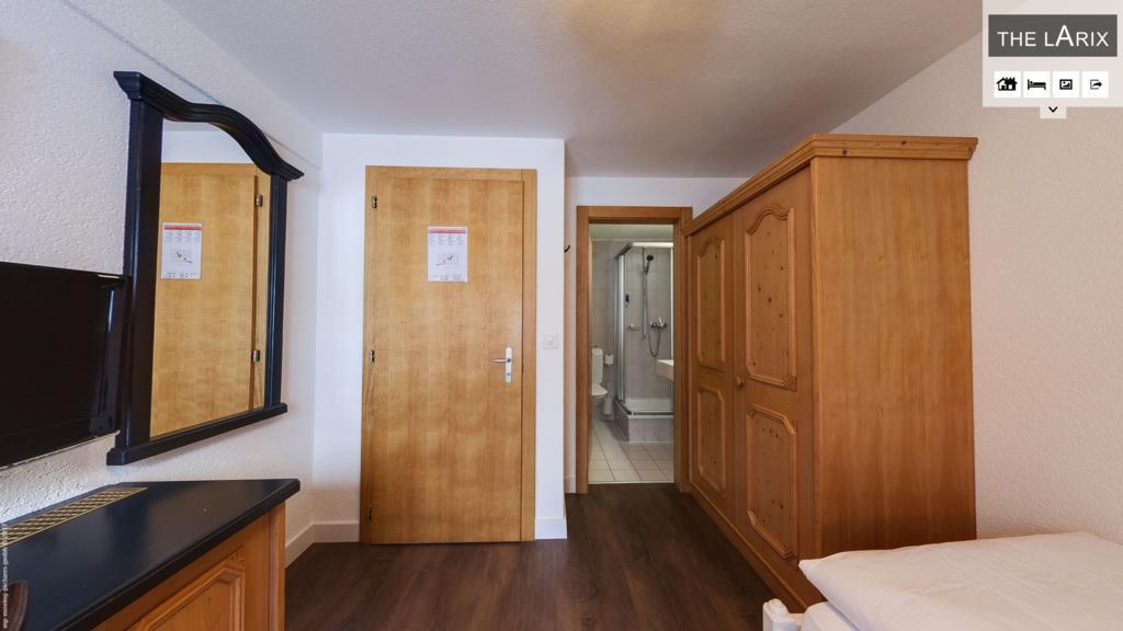 Hotel The Larix Ski-In Ski-Out Saas-Fee Esterno foto