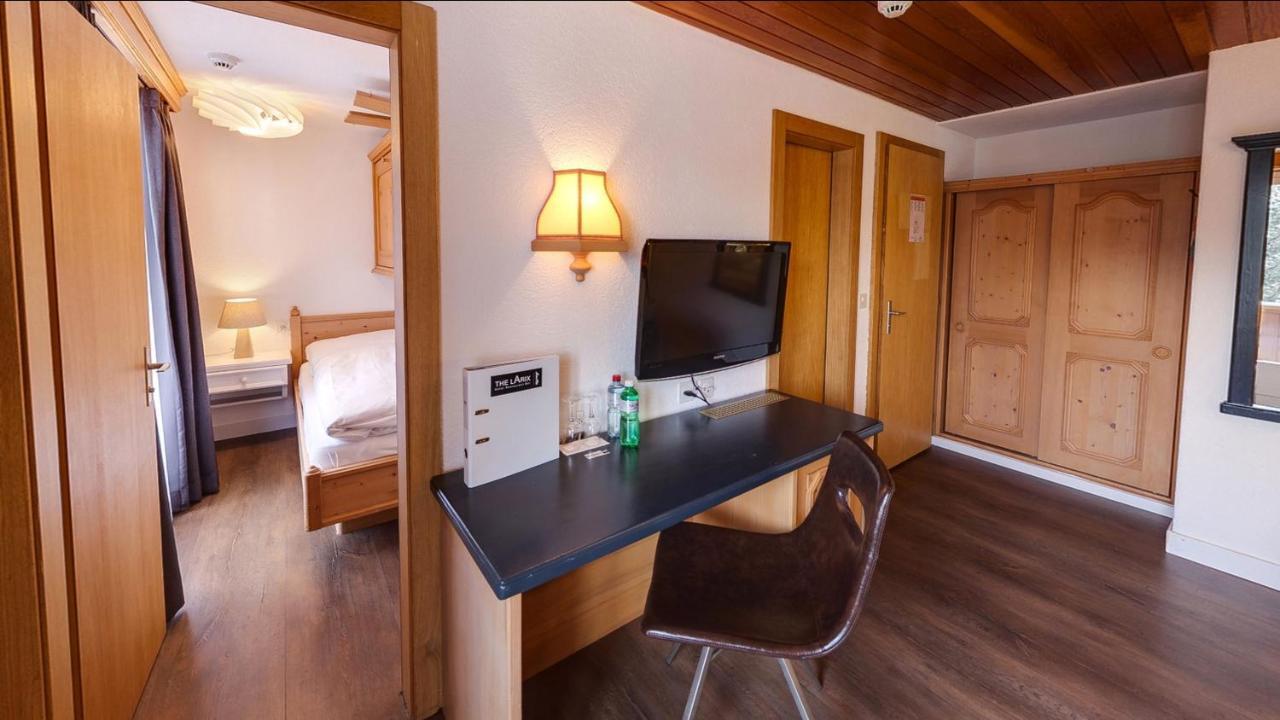 Hotel The Larix Ski-In Ski-Out Saas-Fee Esterno foto